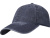 Графтон 6-панельная промытая кепка, темно-синий