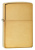 Зажигалка ZIPPO Armor™ с покрытием Brushed Brass, латунь/сталь, золотистая, матовая, 38x13x57 мм