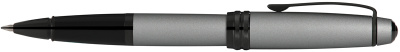 Ручка-роллер Cross Bailey Matte Grey Lacquer. Цвет - серый.