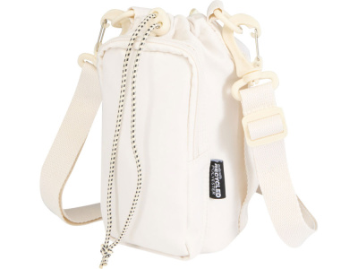 Трип Эви дорожная сумка для бутылок из переработанного материала объемом 2 л, кремовый