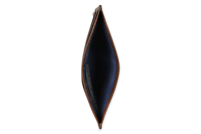 Портмоне для кредитных карт BUGATTI АРИСТОКРАТ | NOBILE, с защитой данных RFID, коричневое, натуральная воловья кожа, 10х0,3х8 см