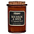 Ароматизированная свеча ZIPPO Bourbon & Spice, воск/хлопок/кора древесины/стекло, 70x100 мм