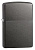 Зажигалка ZIPPO классическая с темно-серым покрытием | Classic Gray Dusk, латунь/сталь, серая, матовая, 38x13x57 мм