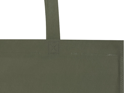 Экосил эко-сумка для конференций из нетканого материала, переработанного по стандарту GRS, объемом 6 л, зеленый лесной