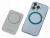 Магнитный беспроводной внешний аккумулятор MagnetIQ, 5000 mah, 10 W, серый Cool gray 7C
