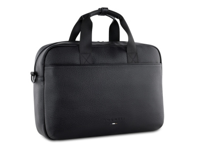 Портфель мужской BUGATTI РИКО | RICO, черный, полиуретан, 40 x 10 x 28,5 см