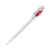 KIKI, ручка шариковая, красный/белый, пластик KIKI, ручка шариковая, красный/белый, пластик
