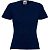 Футболка "Lady-Fit Crew Neck T", глубокий темно-синий_S, 95% х/б, 5% эластан, 210 г/м2