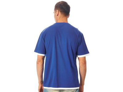 Футболка Rotterdam мужская, кл синий/белый , размер S