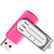 Флешка TWIST STICKER Розовая 4110.10.32ГБ3.0