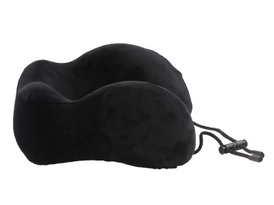 Подушка для путешествий с эффектом памяти Мемо Bluewinder Black