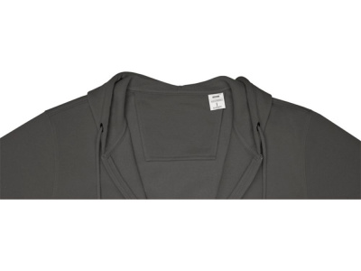 Мужская толстовка на молнии Theron, storm grey , размер 2XL