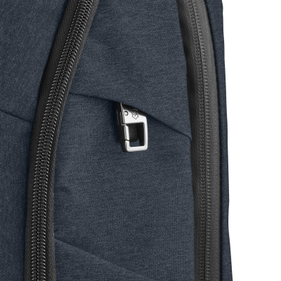 Рюкзак VICTORINOX Architecture Urban2 Deluxe Backpack 15”, синий, полиэстер/кожа, 31x23x46 см, 23 л