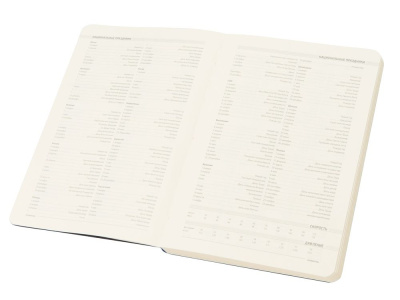 Ежедневник А5 недатированный Megapolis Velvet Flex, синий , размер A5