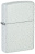Зажигалка ZIPPO Classic с покрытием Glacier, латунь/сталь, белая, матовая, 38x13x57 мм