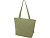 Panama эко-сумка на молнии из переработанных материалов по стандарту GRS объемом 20 л - Оливковый