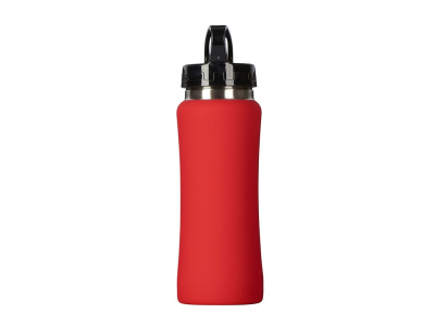 Бутылка для воды Bottle C1, сталь, soft touch, 600 мл, красный