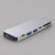 USB-C адаптер для MacBook 7-в-1, серебро, Deppa