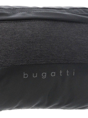 Сумка на пояс BUGATTI КОСМОС | UNIVERSUM, графитовая, полиэстер меланж/тарпаулин, 27х5х15 см, 1 л