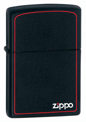 Зажигалка ZIPPO Classic с покрытием Black Matte, латунь/сталь, чёрная, матовая, 38x13x57 мм