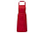 Фартук Andrea плотностью 240 г/м² с регулируемой завязкой на шее - Красный