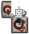 Зажигалка ZIPPO Dragon Ace с покрытием Black Matte, латунь/сталь, чёрная, матовая, 38x13x57 мм
