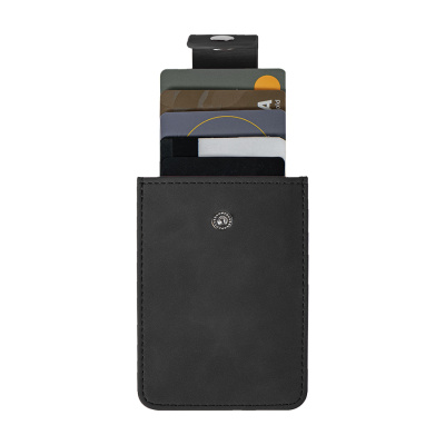 Чехол для карт Luma с 4 отделениями, черный, PU