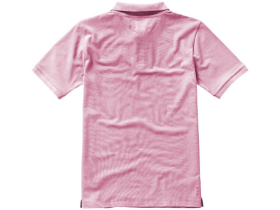 Calgary мужская футболка-поло с коротким рукавом, light pink , размер S