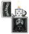 Зажигалка ZIPPO Джек Дэниэлс с покрытием поцарапанный хром | Jack Daniels® Street Chrome, латунь/сталь, серебристая, 38x13x57 мм