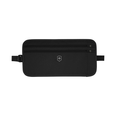 Сумка на пояс VICTORINOX Travel Essentials Security Belt Bag, черная, полиэстер, 28х1х14 см
