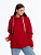 Худи унисекс оверсайз BB Banks 2XL/3XL Красный