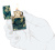 Зажигалка ZIPPO Eastern с покрытием 540 Tumbled Brass, латунь/сталь, зеленая, 38x13x57 мм