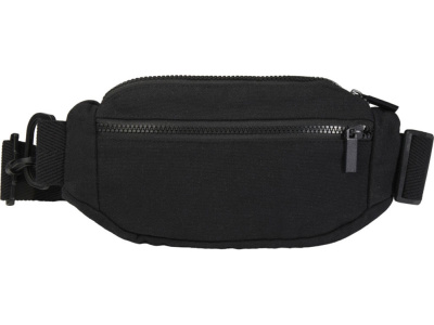 Кресент сумка через плечо Aware™ плотностью 500 г/м² из переработанного материала, черный