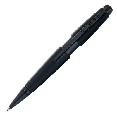 Ручка-роллер CROSS коллекция «СОВРЕМЕННОСТЬ | EDGE» без колпачка Matte Black Lacquer