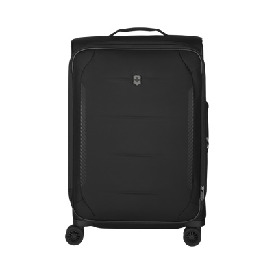 Чемодан VICTORINOX Crosslight, чёрный, RPET полиэстер, 45x30x68 см, 74 л