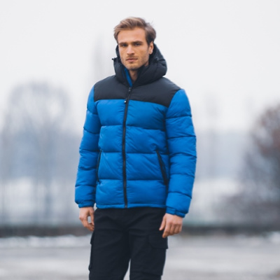 Куртка мужская "SIBERIA", чёрный, XL, 100% нейлон 40г/м2, наполнитель: 100% полиэстер, 530 г/м2
