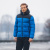 Куртка мужская "SIBERIA", чёрный, XL, 100% нейлон 40г/м2, наполнитель: 100% полиэстер, 530 г/м2