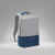 RIVACASE 7562 grey/dark blue рюкзак для ноутбука 15.6'', серый/темно-синий