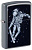 Зажигалка ZIPPO Космонавт-Скейтбордист со светло-серым покрытием | Skateboarding Astronaut Flat Grey, латунь/сталь, серая, 38x13x57 мм