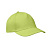 5 panel baseball cap лайм