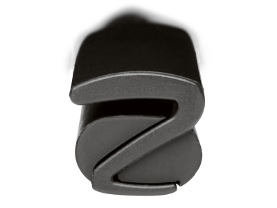 Ручка пластиковая soft-touch шариковая Zorro, черный