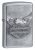 Зажигалка ZIPPO Харлей Дэвидсон с покрытием поцарапанный хром | Harley-Davidson® Street Chrome, латунь/сталь, серебристая, 38x13x57 мм