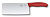 Нож сантоку VICTORINOX SwissClassic, прямое лезвие 18 см, красный, в подарочной коробке
