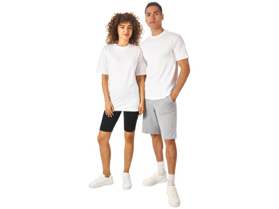 Футболка из френч терри Warsaw унисекс 220гр, белый , размер 3XL