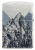 Зажигалка ZIPPO Mountain Sketch с покрытием 540 Tumbled Chrome, латунь/сталь, разноцветная, 38x13x57 мм