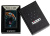 Зажигалка ZIPPO Tiger Roar Design с покрытием Black Matte, латунь/сталь, черная, 38x13x57 мм