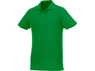 Мужское поло Helios с коротким рукавом, fern green , размер M