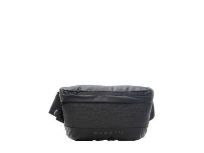 Сумка на пояс BUGATTI КОСМОС | UNIVERSUM, графитовая, полиэстер меланж/тарпаулин, 27х5х15 см, 1 л