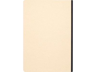 Блокнот из сахарного тростника и RPET А5 Liliana, натуральный/черный