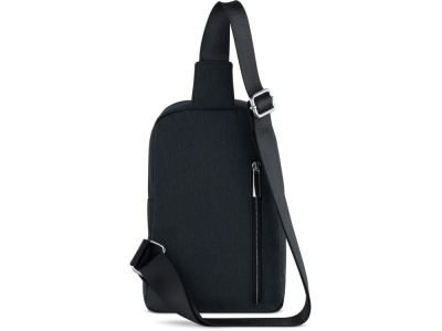 Сумка кросс-боди мужская BUGATTI СЕРА | SERA, антрацитовая, полиэстер, 17х6х26,5 см, 2,5 л